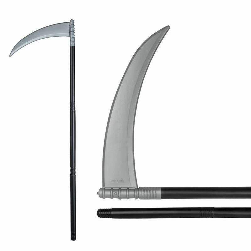 Boland 4 Piece Scythe Grim Reaper Death Halloween Fancy Dress Costume Accessory 1 Boland 4 Piece Scythe Grim Reaper Death Halloween Fancy Dress Costume Accessory