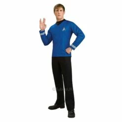Adult Mens Deluxe Star Trek Shirts Movie Fancy Dress Costume Adult Outfit 5 Adult Mens Deluxe Star Trek Shirts Movie Fancy Dress Costume Adult Outfit -Henbrandt Shop Adult Mens Deluxe Star Trek Shirts Movie Fancy Dress Costume Adult Outfit 3