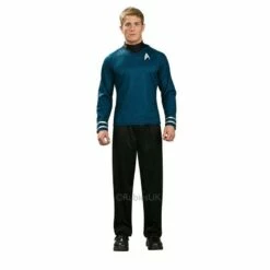 Adult Mens Star Trek Shirts Official Scotty Kirk Spock Fancy Dress Costume -Henbrandt Shop Adult Mens Star Trek Shirts Official Scotty Kirk Spock Fancy Dress Costume 3