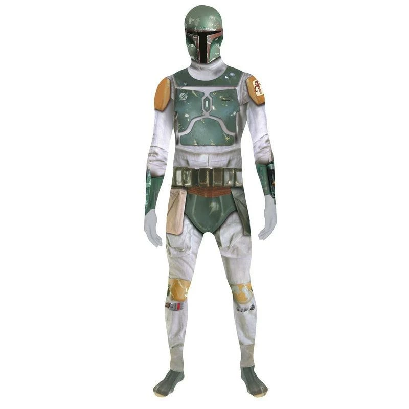 Adult Official Star Wars Morphsuits Halloween Fancy Dress Costume Outfit 3 Adult Official Star Wars Morphsuits Halloween Fancy Dress Costume Outfit - Image 3