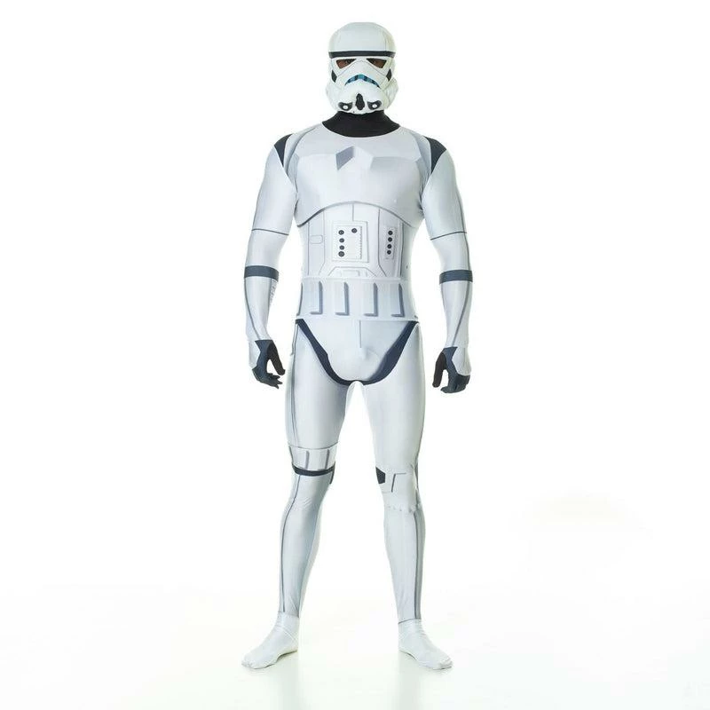 Adult Official Star Wars Morphsuits Halloween Fancy Dress Costume Outfit 4 Adult Official Star Wars Morphsuits Halloween Fancy Dress Costume Outfit - Image 4