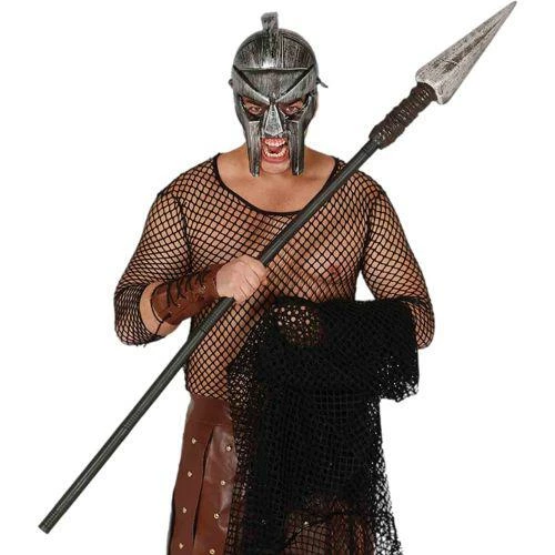 Adult Unisex Greek Gladiator Spear Fancy Dress Accessory 1 Adult Unisex Greek Gladiator Spear Fancy Dress Accessory