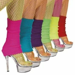 Boland Adult Women's 1980's Dance Aerobic Leg Warmers Fancy Dress Costume Accessory