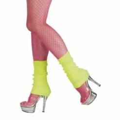 Boland Adult Women's 1980's Dance Aerobic Leg Warmers Fancy Dress Costume Accessory -Henbrandt Shop Adult Womens 1980s Dance Aerobic Leg Warmers Fancy Dress Costume Accessory 5