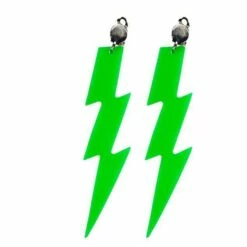 Adult Women's 1980's Lightning Bolt Party Earrings Fancy Dress Costume Accessory 7 Adult Women's 1980's Lightning Bolt Party Earrings Fancy Dress Costume Accessory -Henbrandt Shop Adult Womens 1980s Lightning Bolt Party Earrings Fancy Dress Costume Accessory 3