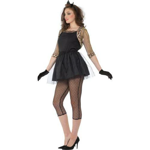 Adult Women's 80's Classic Pop Star Style Fancy Dress 2 Adult Women's 80's Classic Pop Star Style Fancy Dress - Image 2