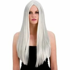 Adult Women's Classic Long Wig Fancy Dress Costume Accessory Hair Piece -Henbrandt Shop Adult Womens Classic Long Wig Fancy Dress Costume Accessory Hair Piece 3