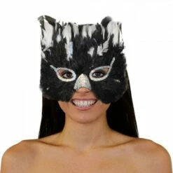 Henbrandt Adult Women's Owl Masquerade Mask Fancy Dress Costume Accessory