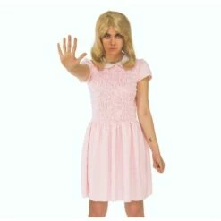 Adult Women's Stranger Things Eleven Fancy Dress Costume Halloween Party Outfit