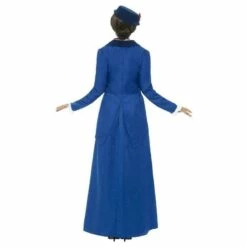 Smiffys Adult Women's Victorian Nanny Mary Poppins Style Fancy Dress Costume Party Outfit 5 Smiffys Adult Women's Victorian Nanny Mary Poppins Style Fancy Dress Costume Party Outfit -Henbrandt Shop Adult Womens Victorian Nanny Mary Poppins Style Fancy Dress Costume Party Outfit 3