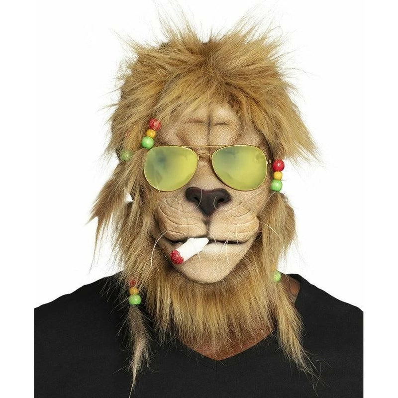 Boland Rasta Lion Face Mask 2 Boland Rasta Lion Face Mask - Image 2