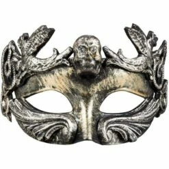 Boland Venice Skull Eye Mask Adult Fancy Dress Accessory