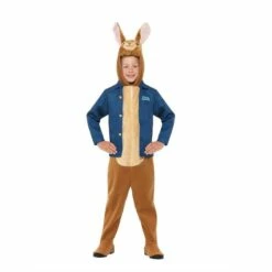 Smiffys Boys Peter Rabbit Costume Beatrix Potter World Bood Day Week Fancy Dress Outfit
