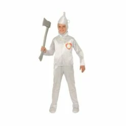Boys Tin Man Costume Wizard Of Oz Official Book Day Child Fancy Dress Outfit -Henbrandt Shop Boys Tin Man Costume Wizard Of Oz Official Book Day Child Fancy Dress Outfit 3