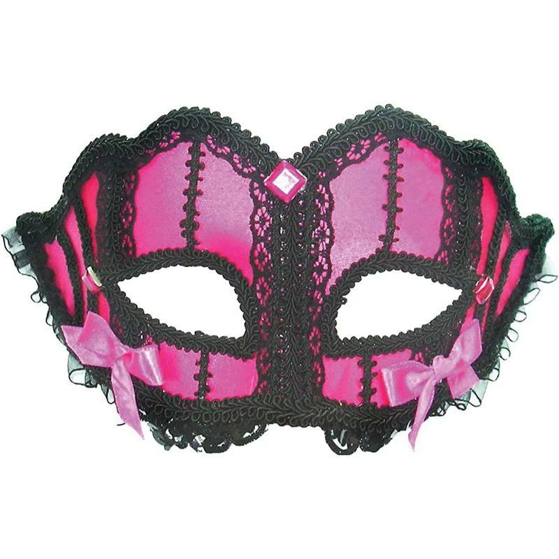 Bristol Novelty Venetian Masquerade Mask Adult Fancy Dress Accessory 2 Bristol Novelty Venetian Masquerade Mask Adult Fancy Dress Accessory - Image 2