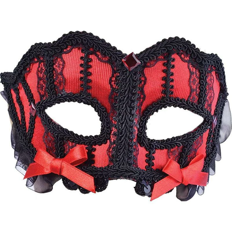 Bristol Novelty Venetian Masquerade Mask Adult Fancy Dress Accessory 3 Bristol Novelty Venetian Masquerade Mask Adult Fancy Dress Accessory - Image 3