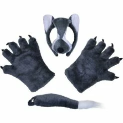 Bristol Novelty Wolf Child Fancy Dress Accessory Kit
