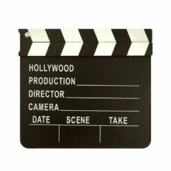 Henbrandt Clapper Board Hollywood Film Movie Prop Video Clapperboard