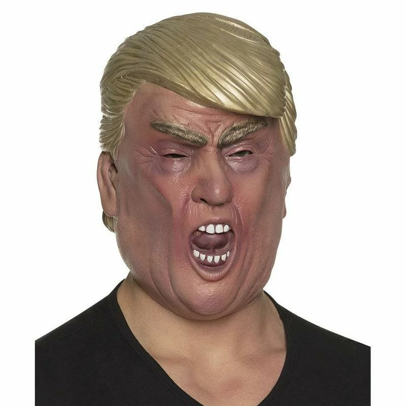 Boland Donald Trump Super Boss Latex Mask Adult US President Celebrity Fancy Dress 1 Boland Donald Trump Super Boss Latex Mask Adult US President Celebrity Fancy Dress