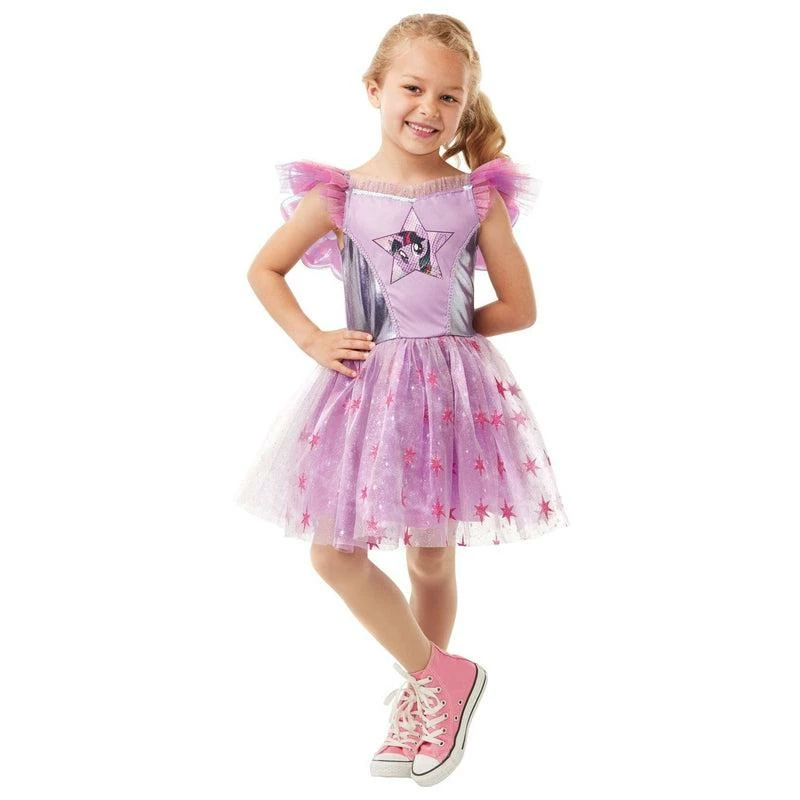 Girls Deluxe Twilight Sparkle My Little Pony Fancy Dress Child Outfit 2 Girls Deluxe Twilight Sparkle My Little Pony Fancy Dress Child Outfit - Image 2