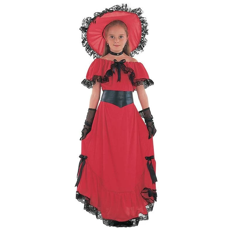 Girls Scarlett O'Hara Costume (Gone With The Wind) 1 Girls Scarlett O'Hara Costume (Gone With The Wind)