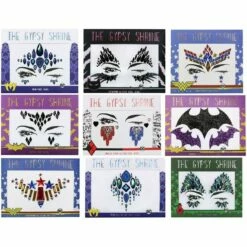 Gypsy Shrine Stick On Superhero Face & Body Jewels