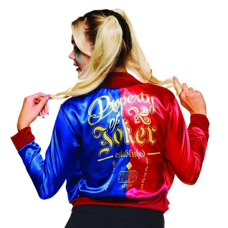 Harley Quinn Costume Kit Suicide Squad Jacket Villain Ladies Fancy Dress 2 Harley Quinn Costume Kit Suicide Squad Jacket Villain Ladies Fancy Dress - Image 2