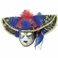 Boland Jester Deluxe Masquerade Ball Face Mask Venetian Fancy Dress Costume Accessory
