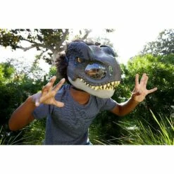 MATTEL Jurassic World Dominion Chomp N Roar T-Rex Mask -Henbrandt Shop Jurassic World Dominion Chomp N Roar T Rex Mask 5