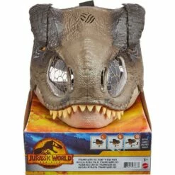 MATTEL Jurassic World Dominion Chomp N Roar T-Rex Mask -Henbrandt Shop Jurassic World Dominion Chomp N Roar T Rex Mask 6