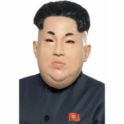 Smiffys Kin Jong Un Dictator Latex Full Overhead Mask Fancy Dress Costume Accessory