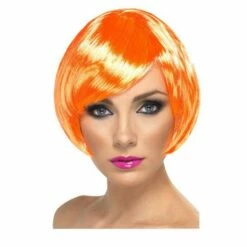 Smiffys Ladies Babe Wig Short Bob Wigs Fancy Dress Costume Outfit Accessory - 8 Colours -Henbrandt Shop Ladies Babe Wig Short Bob Wigs Fancy Dress Costume Outfit Accessory 8 Colours 3