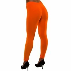 Ladies Neon Leggings 80s Pop Star Fancy Dress Costume Accessory -Henbrandt Shop Ladies Neon Leggings 80s Pop Star Fancy Dress Costume Accessory 5