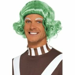 Smiffys Men's Oompa Looma Wig Fancy Dress Costume Accessory