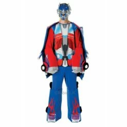 Mens Transforming Optimus Prime Costume Transformers Adult Fancy Dress