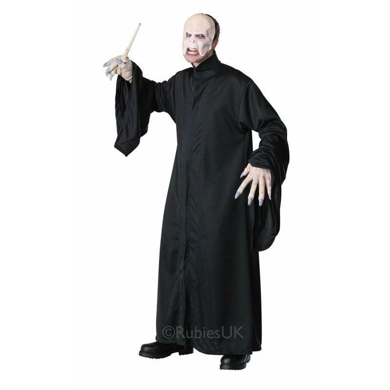 Mens Voldermort Costume Adult Harry Potter Fancy Dress Halloween Outfit 1 Mens Voldermort Costume Adult Harry Potter Fancy Dress Halloween Outfit