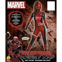 Official Disney Marvel Deadpool Womens Costume -Henbrandt Shop Official Disney Marvel Deadpool Womens Costume 4