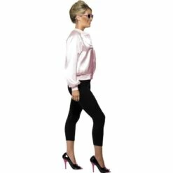 Smiffys Official Grease Pink Ladies Jacket Fancy Dress 50/60/70's Movie Costume -Henbrandt Shop Official Grease Pink Ladies Jacket Fancy Dress 506070s Movie Costume 3
