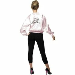 Smiffys Official Grease Pink Ladies Jacket Fancy Dress 50/60/70's Movie Costume -Henbrandt Shop Official Grease Pink Ladies Jacket Fancy Dress 506070s Movie Costume 4