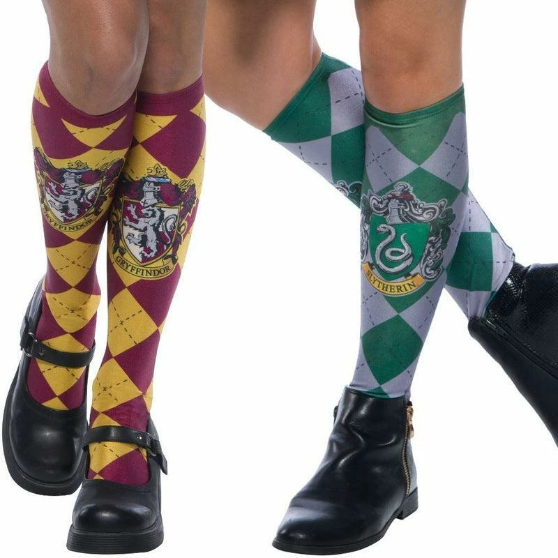 Official Harry Potter Hogwarts House Knee High Socks Size 4-9 1 Official Harry Potter Hogwarts House Knee High Socks Size 4-9