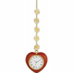 Official Wizard Of Oz Tin Man Red Heart Clock Fancy Dress Costume Accessory