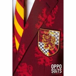 Opposuits Harry Potter Gryffindor Suit Trousers Tie Fancy Dress Costume 14 Opposuits Harry Potter Gryffindor Suit Trousers Tie Fancy Dress Costume -Henbrandt Shop Opposuits Harry Potter Gryffindor Suit Trousers Tie Fancy Dress Costume 6