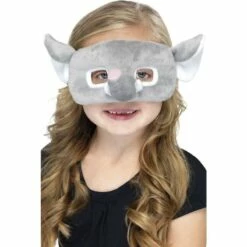 Smiffys Plush Animal Mask Zoo Eyemask Kids School Role Play Book Week Fancy Dress -Henbrandt Shop Plush Animal Mask Zoo Eyemask Kids School Role Play Book Week Fancy Dress 3