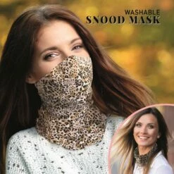 Reusable Washable Fabric Snood Mask 10 Reusable Washable Fabric Snood Mask -Henbrandt Shop Reusable Washable Fabric Snood Mask 3