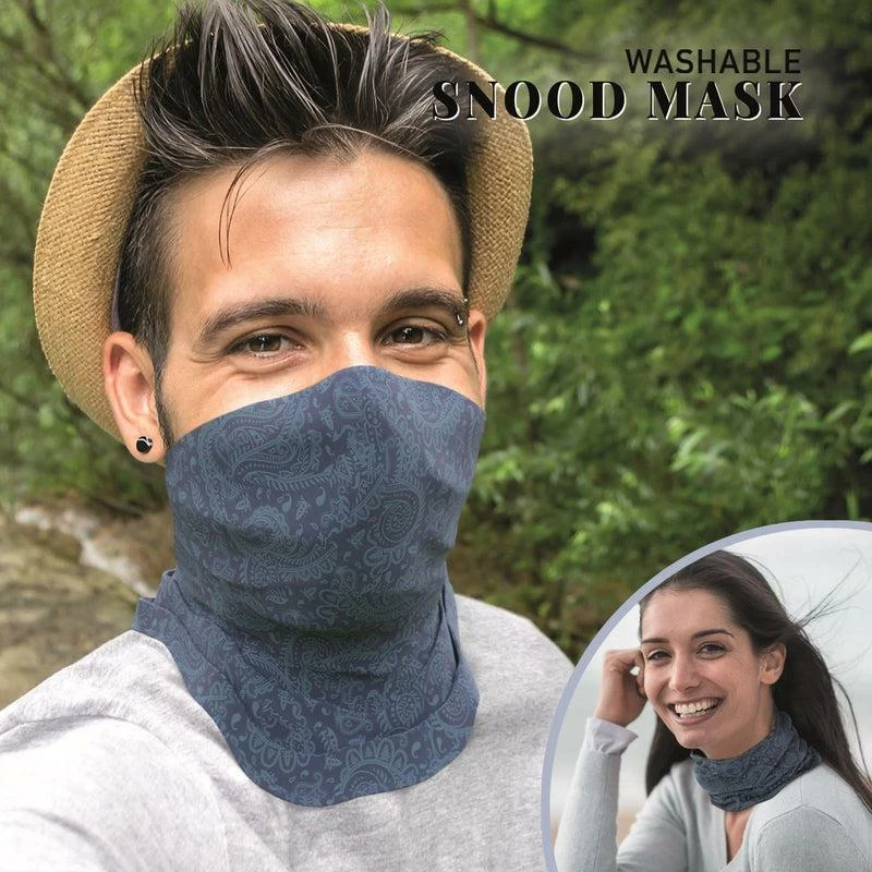 Reusable Washable Fabric Snood Mask 6 Reusable Washable Fabric Snood Mask - Image 6