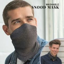 Reusable Washable Fabric Snood Mask 15 Reusable Washable Fabric Snood Mask -Henbrandt Shop Reusable Washable Fabric Snood Mask 8