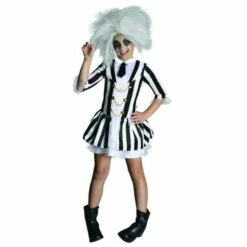 Rubies Beetlejuice Girl's Fancy Dress Costume & Wig