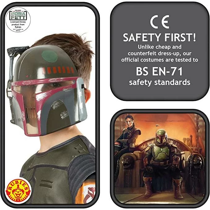 Rubies Book Of Boba Fett Child Mask 2 Rubies Book Of Boba Fett Child Mask - Image 2
