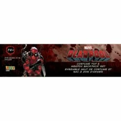 Rubies Child Deadpool Top & Weapon Kit - Tween Age 14+ -Henbrandt Shop Rubies Child Deadpool Top Weapon Kit Tween Age 14 3