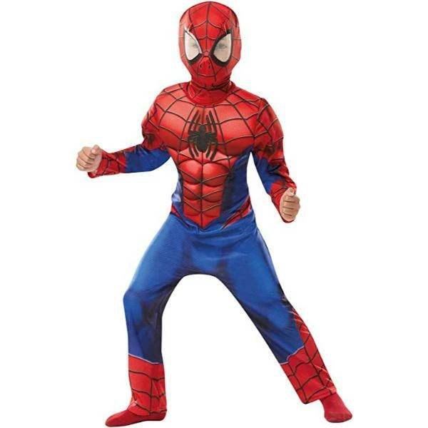 Rubies DC Comics Marvel Spider-Man Deluxe Boy's Fancy Dress Costume 1 Rubies DC Comics Marvel Spider-Man Deluxe Boy's Fancy Dress Costume